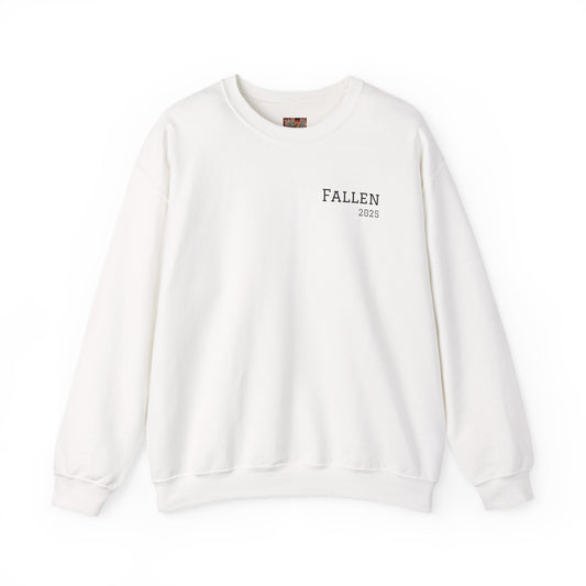 "Fallen" Crewneck Sweatshirt | Comfortable Fashion, Unisex Sweatshirt, Gift for Art Lovers, Casual Wear, Cozy Fall Outfit