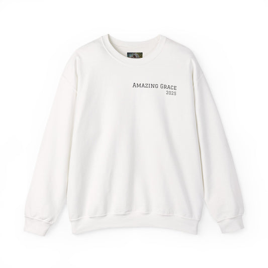 "Amazing Grace" Christian Apparel, Inspirational Gift, Cozy Hoodie, Religious Sweatshirt