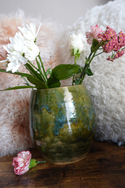 Greenish Blue Vase