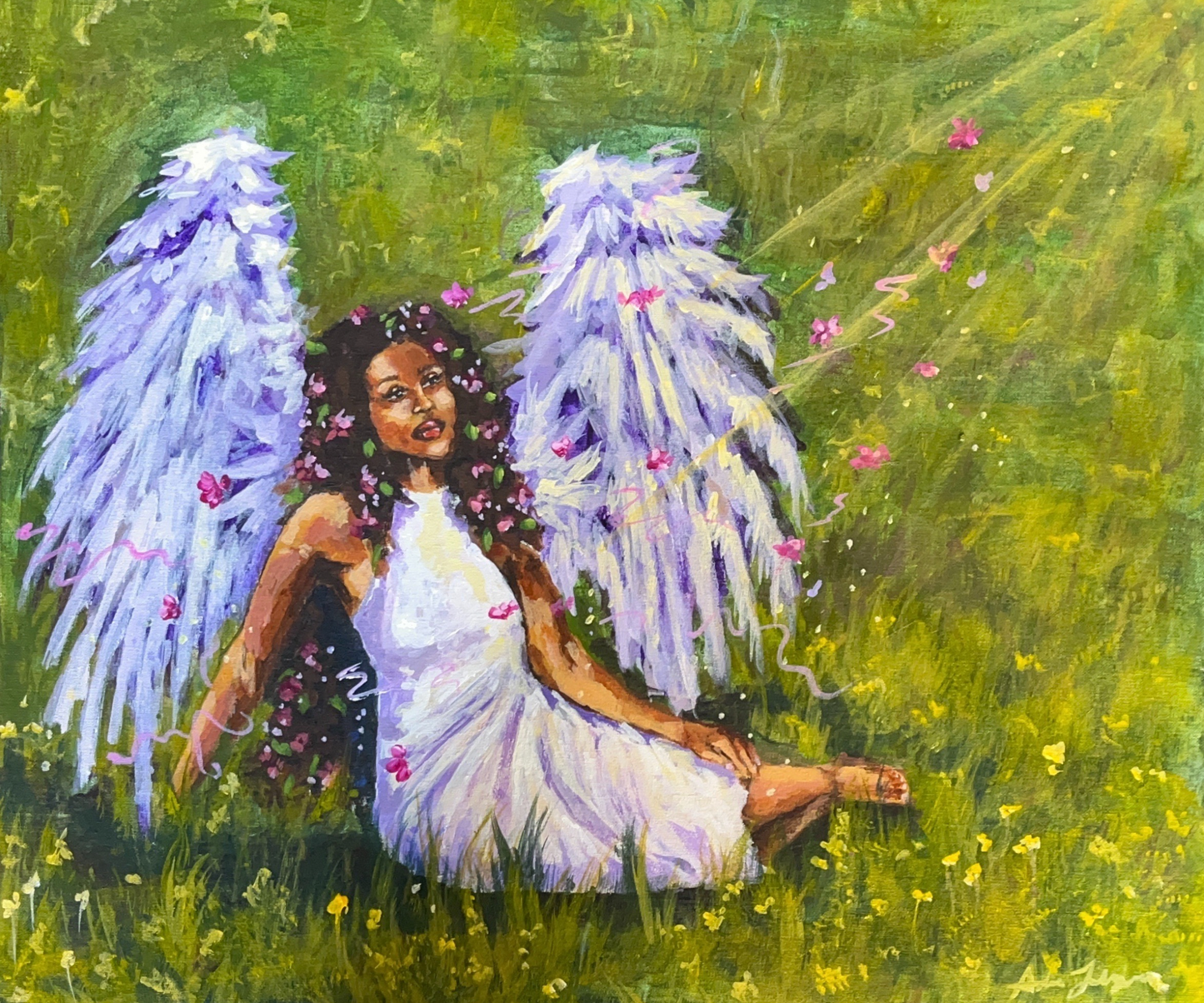 "Serenity in the Meadow" Art Print